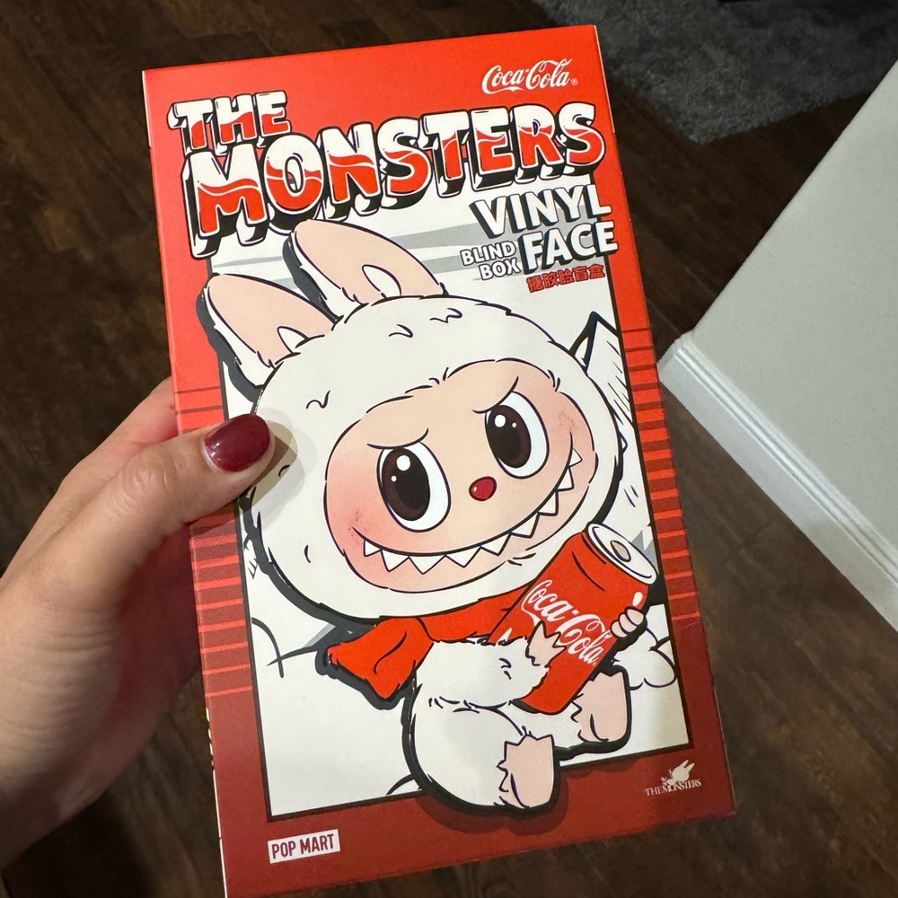 Authentic Coca-Cola Pop Mart Red Box